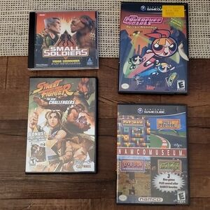 Nintendo: Namcomuseum. Powerpuff Girls.  Street Fighter.  Small Soldiers.